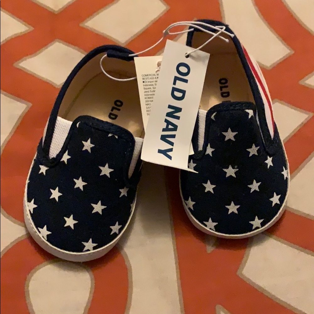 Flag toddler slip on shoes